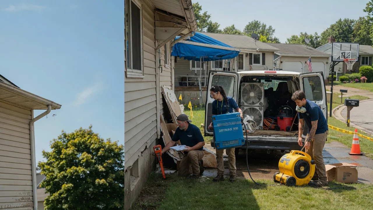 Ceiling Leak Cleanup in Parkers Prairie, MN near me
