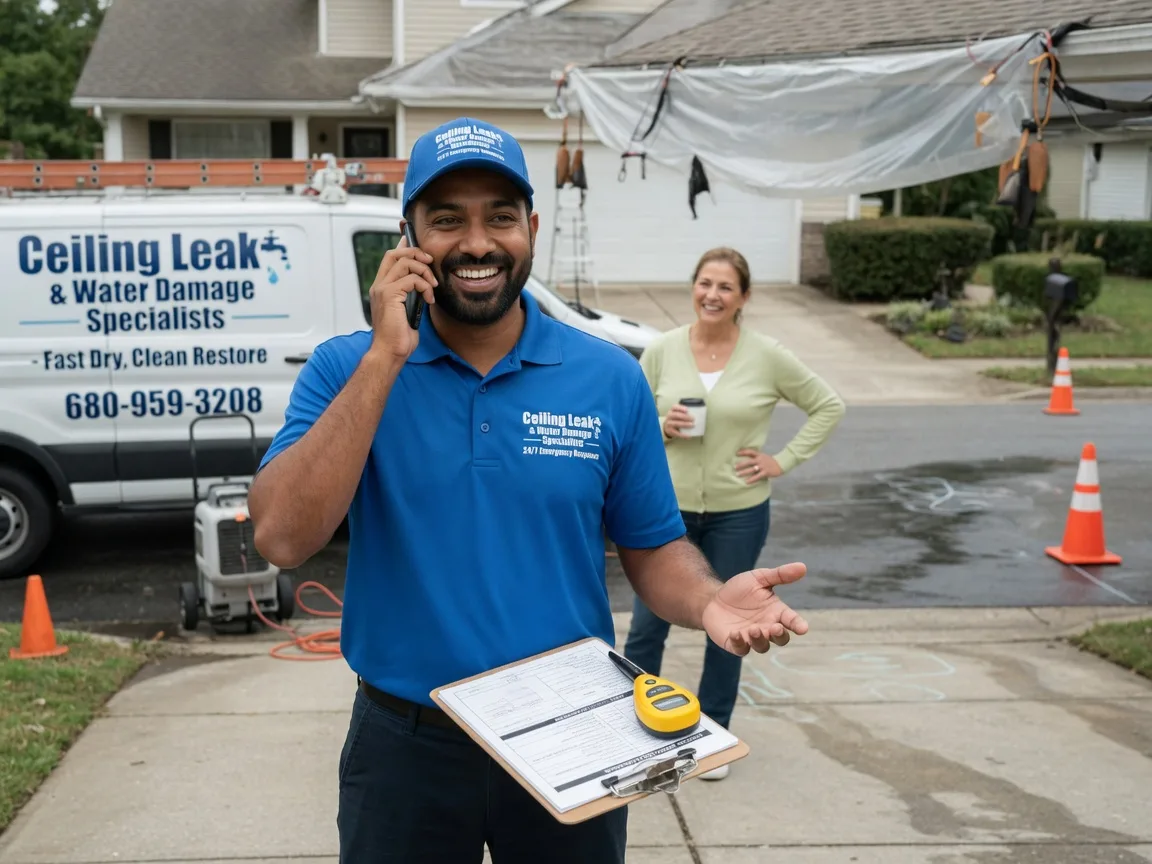 Ceiling Leak Cleanup Parkers Prairie, MN FAQs